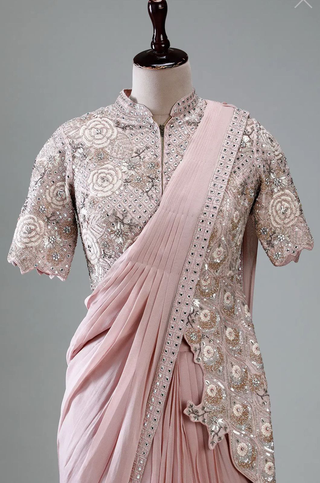 Embroidery cording work